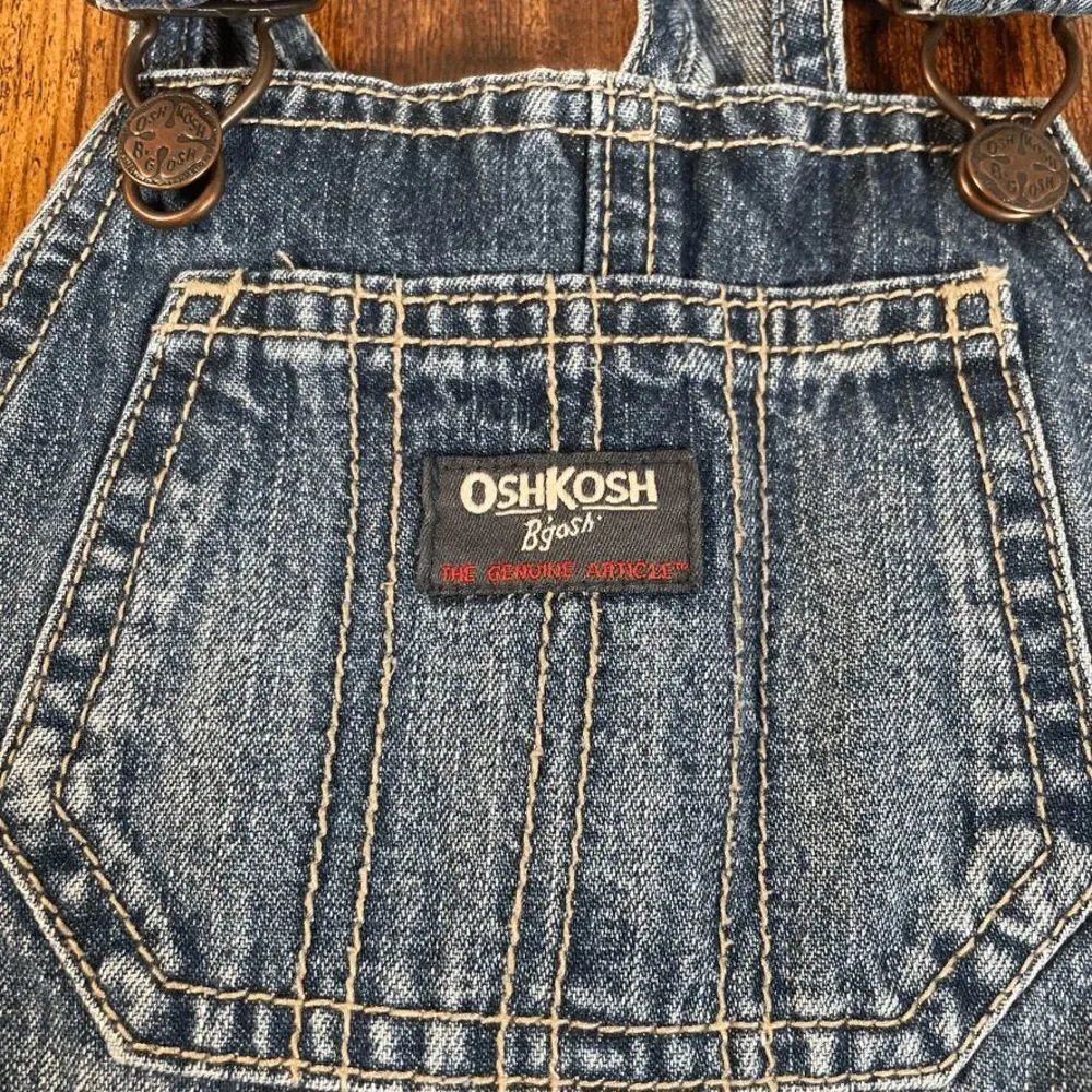 Oshkosh Bigosh Denim‎ Overalls Pants Size 24 Months